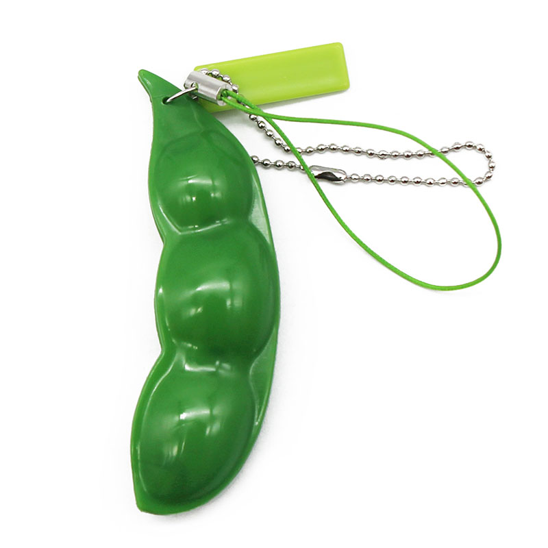 Squeeze green soy bean