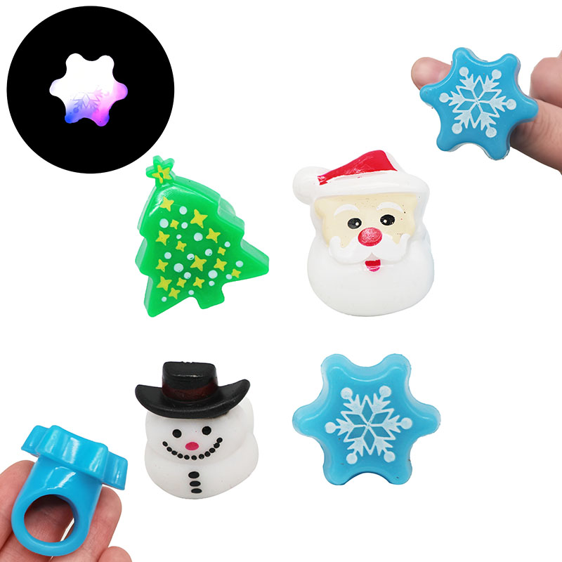 Christmas glow ring Light up Toys