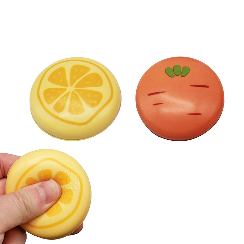 PU Slow Recovery Lemon, carrot Toys