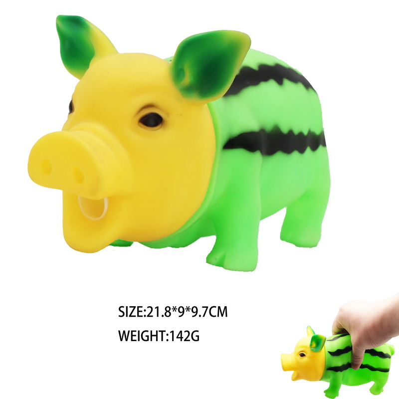 PVC Squeeze Watermalon Pig for Children and Adult