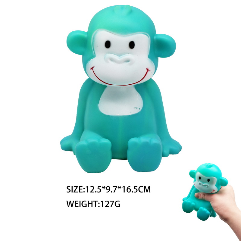 PVC Squeeze Sitting Monkey