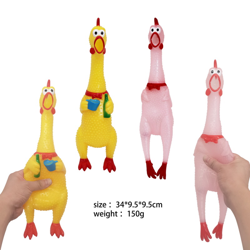 Squeezing Screaming Chicken