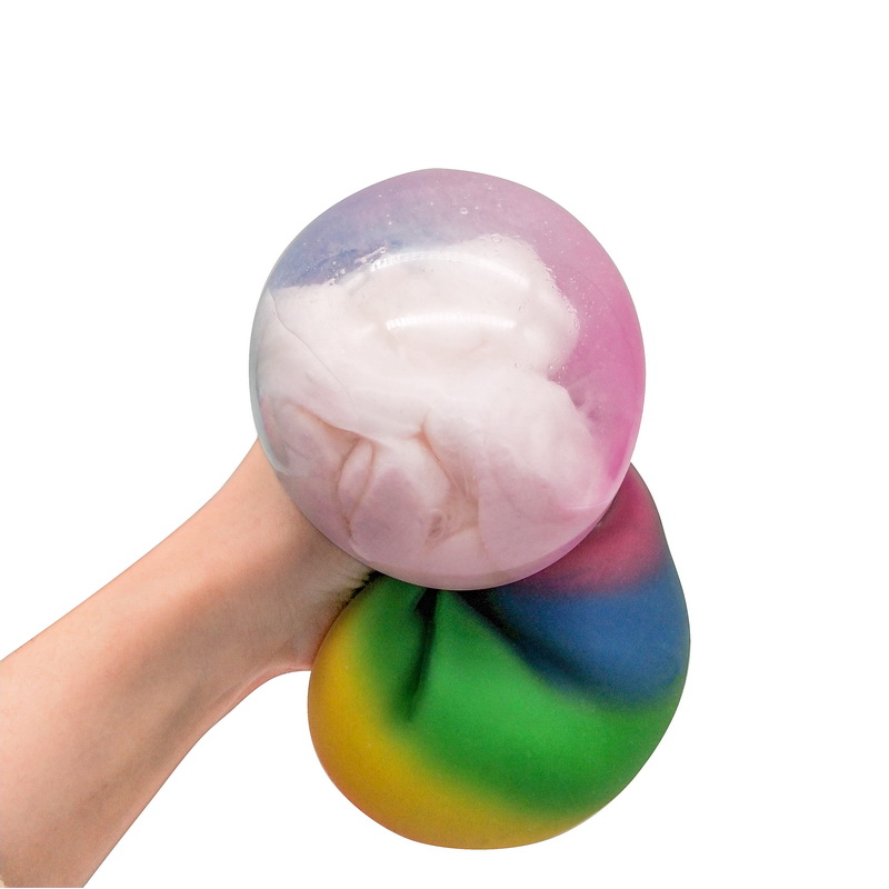 TPR Squeeze Rainbow Stress Ball