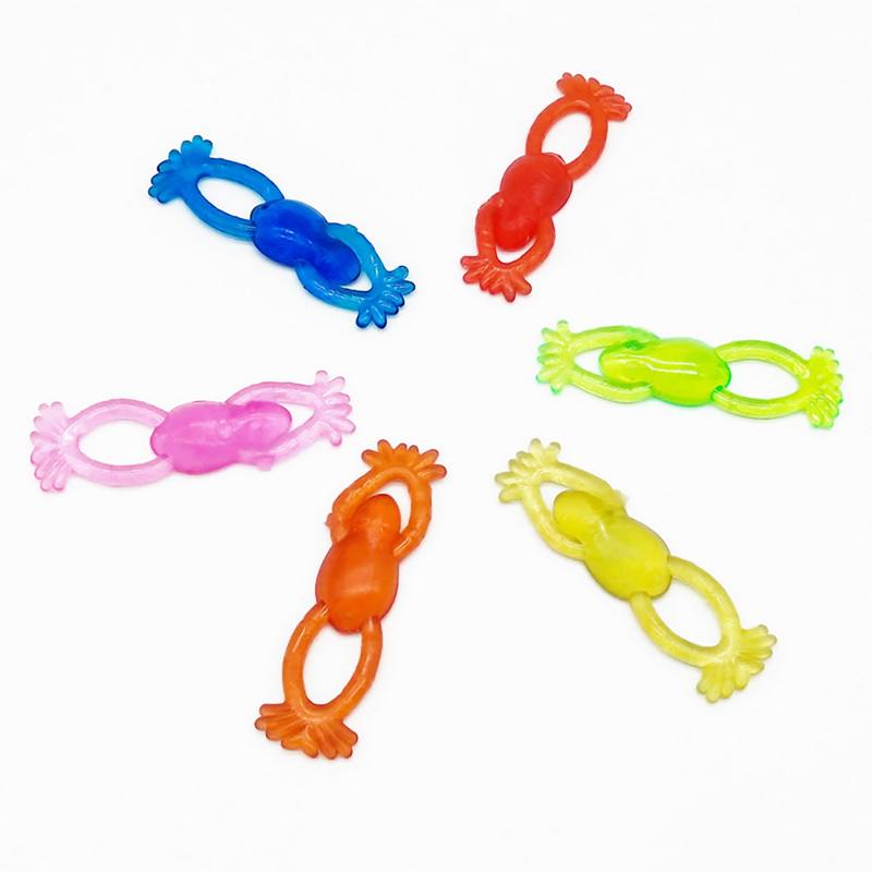 TPR Flexible Finger Slingshot Frog