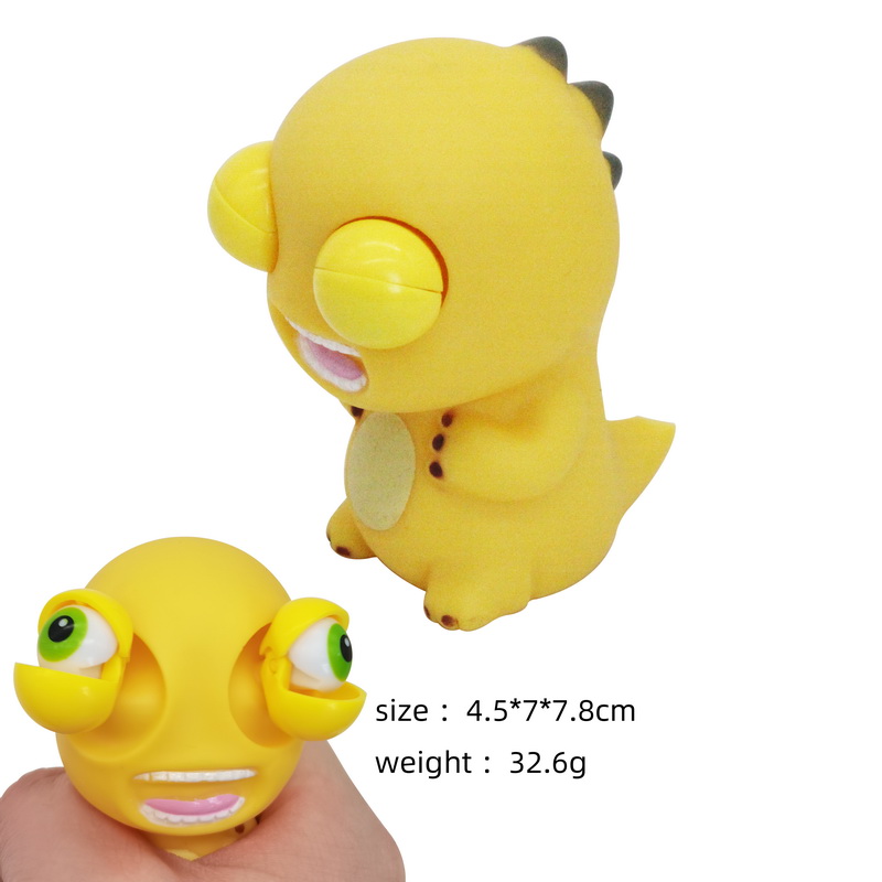 Squeeze Cute Yellow Dinosuar