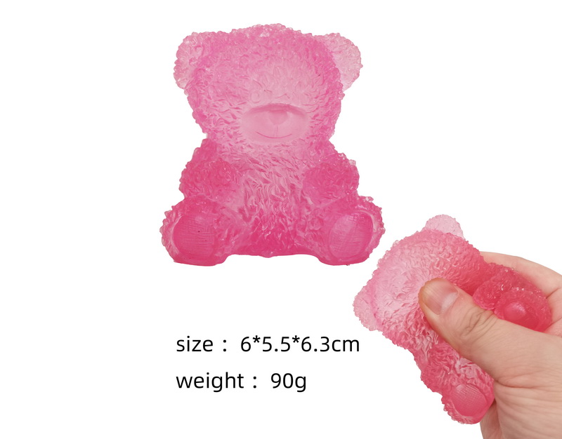 Squeeze Pink Bear