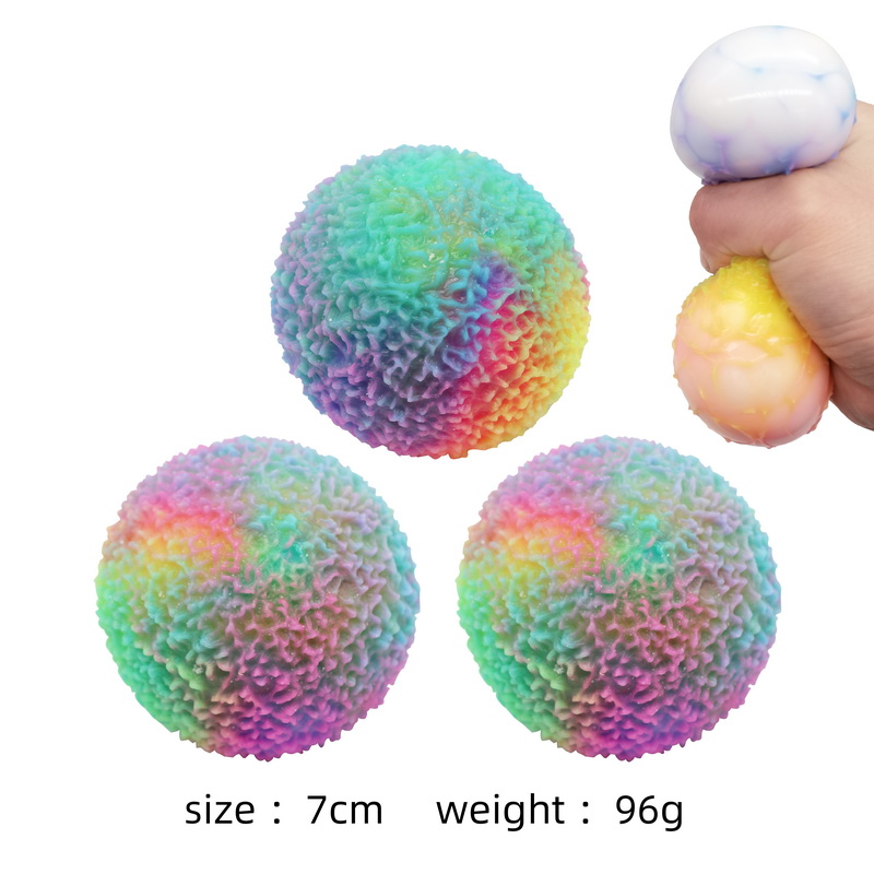 Squeeze Colorful Grass Ball