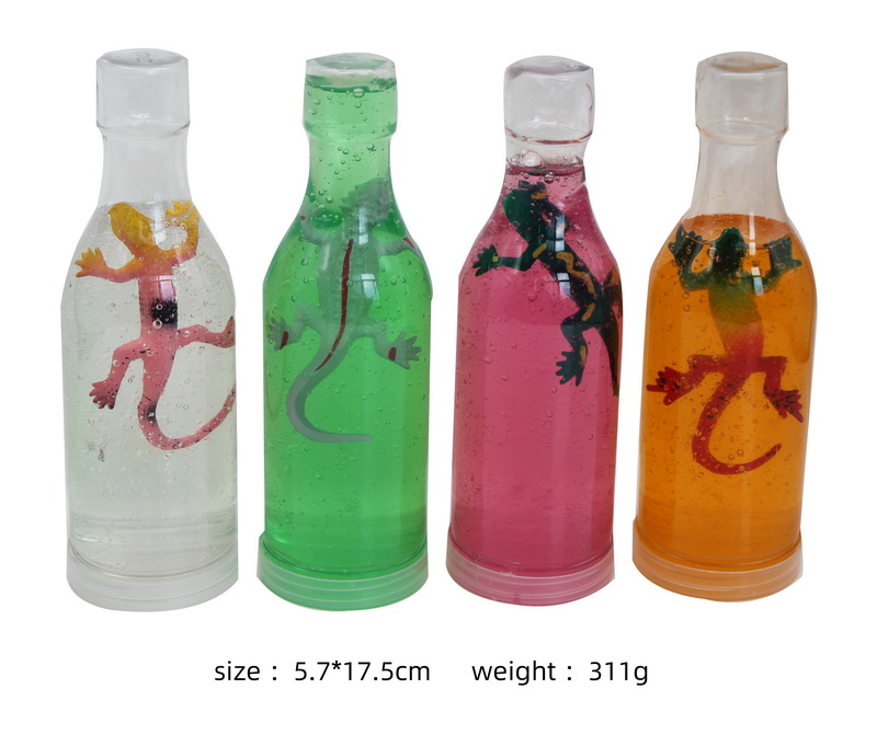 Bottled Slime with Lizard Inside