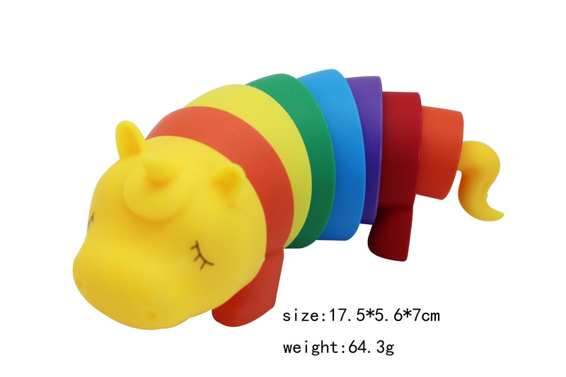 Colorful Plastic Unicorn 