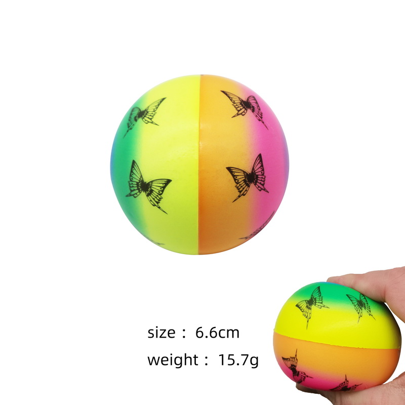 PU Squeeze Butterfly Ball
